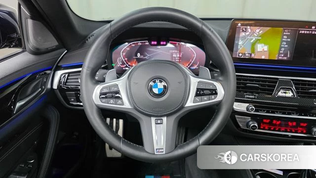 BMW 5 Series (G30) 2022 Черный из Кореи, фото 5
