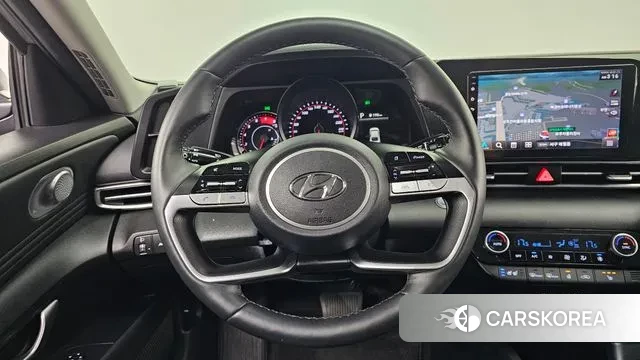 Hyundai Avante (CN7) 2021 Серебристо-серый из Кореи, фото 5