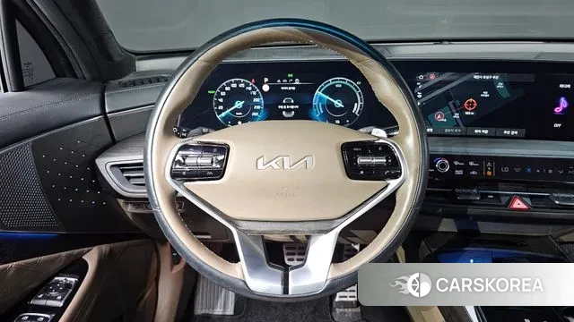 Kia K8 Hybrid 2023 Синий из Кореи, фото 5