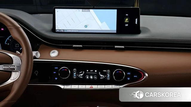Genesis GV70 2024 Синий из Кореи, фото 5