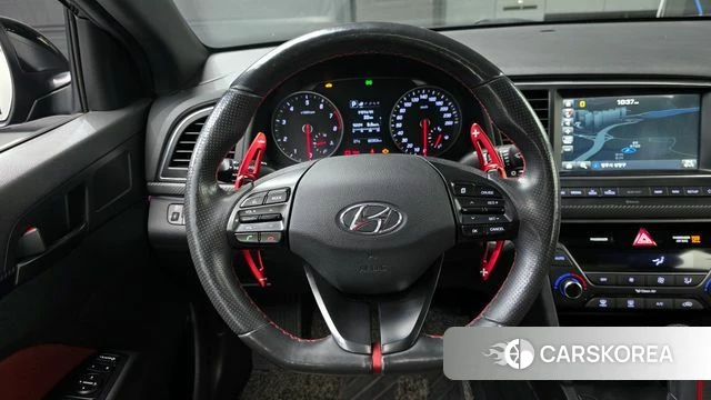 Hyundai Avante AD 2018 Черный из Кореи, фото 5