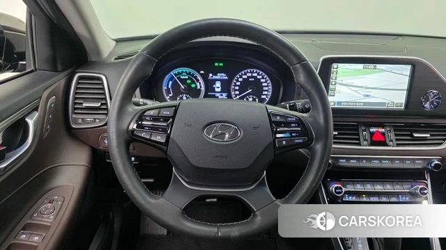 Hyundai Grandeur IG Hybrid 2018 Черный из Кореи, фото 5