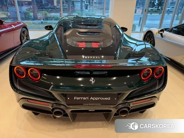 Ferrari F8 Tributo 2022 Темно-зеленый из Кореи, фото 5