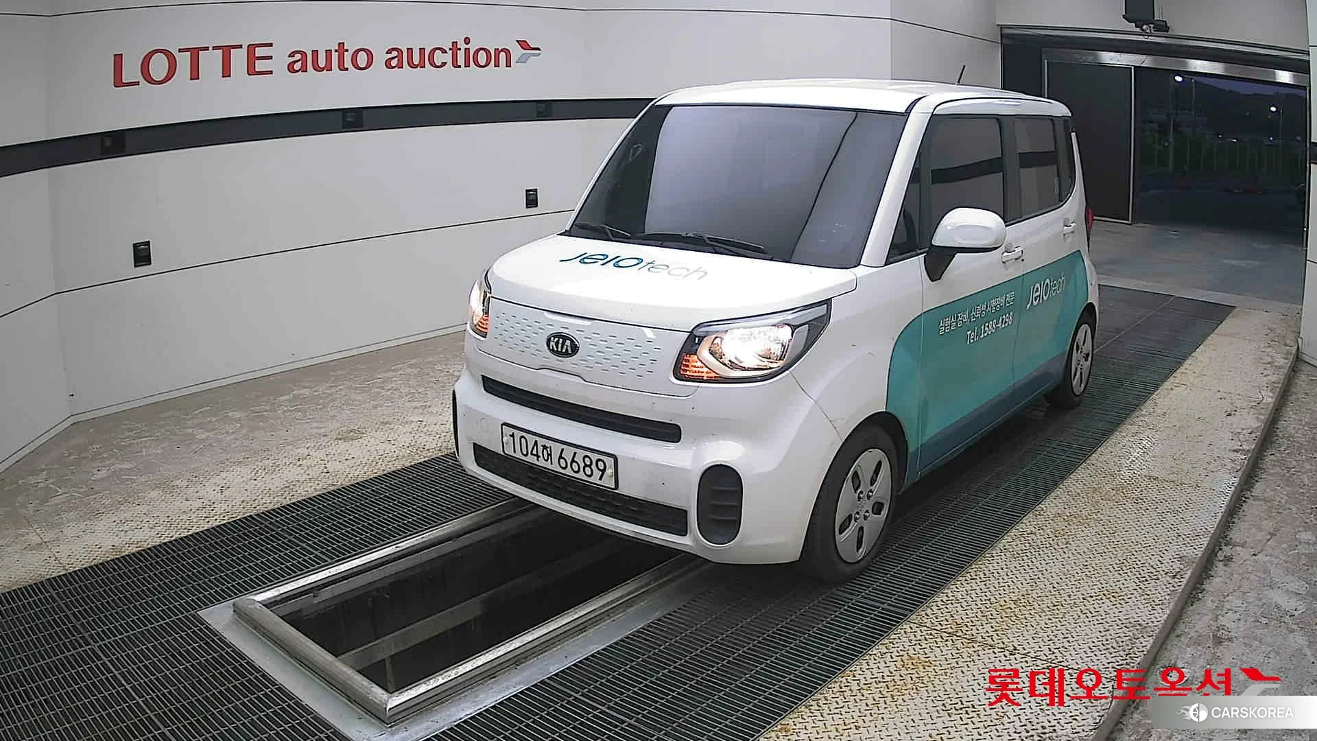 Kia Ray 2021 Clear White из Кореи, фото 5