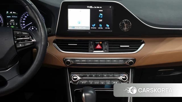 Hyundai Grandeur IG Hybrid 2018 Синий из Кореи, фото 5