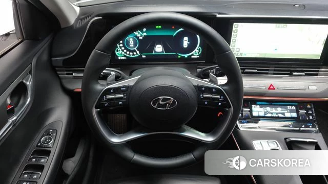 Hyundai The New Grandeur IG Hybrid 2021 Белый из Кореи, фото 5