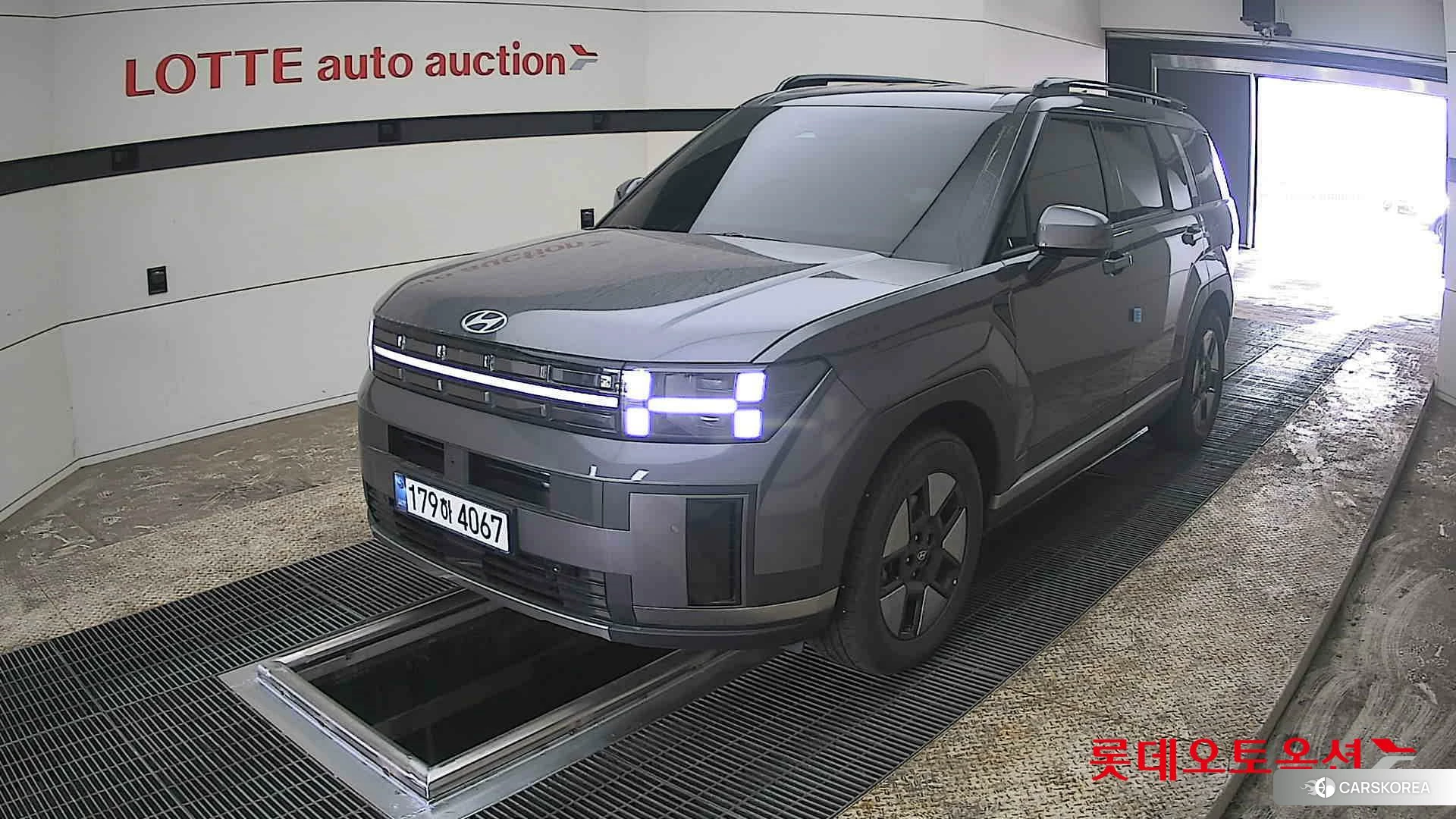 Hyundai Santa Fe Hybrid 2025 Magnetic Grey Metallic из Кореи, фото 5