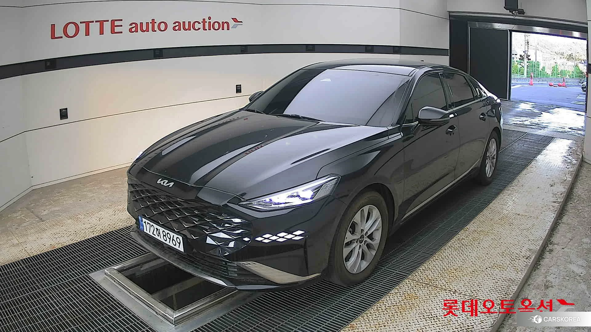 Kia K8 2023 Aurora Black Pearl из Кореи, фото 5