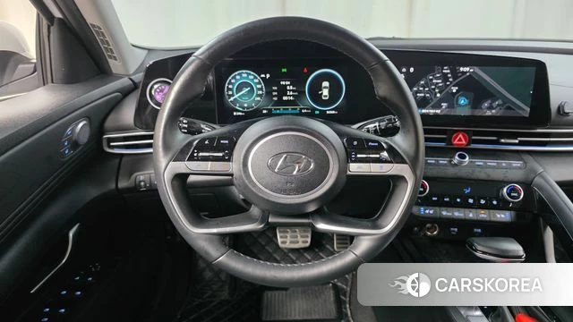 Hyundai Avante (CN7) 2021 Белый из Кореи, фото 5