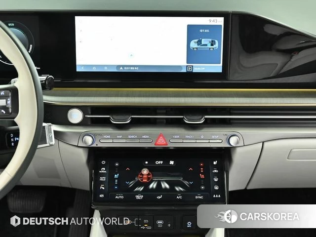 Hyundai Grandeur Hybrid (GN7) 2023 Белый из Кореи, фото 5