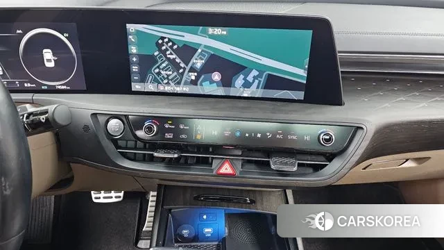 Kia K8 Hybrid 2022 Серый из Кореи, фото 5