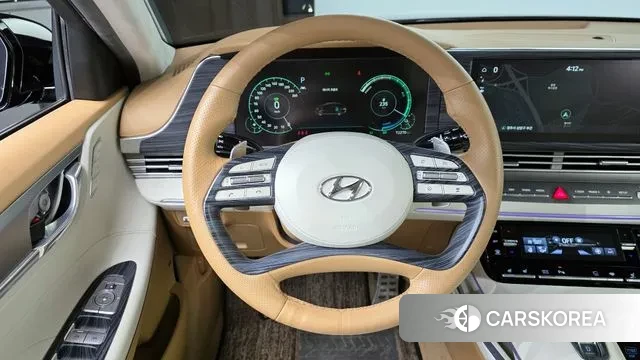 Hyundai The New Grandeur IG Hybrid 2020 Черный из Кореи, фото 5