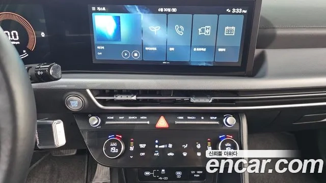 Hyundai Sonata D Edge Hybrid (DN8) 2023 Серебряный из Кореи, фото 5