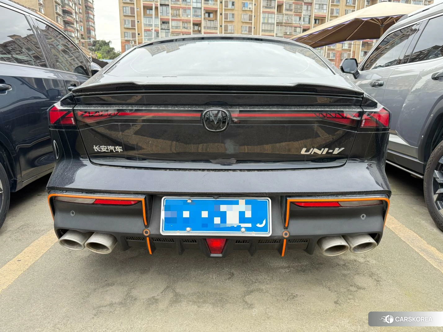 Chang'an UNI-V 2023 Темно-серый из Китая, фото 5