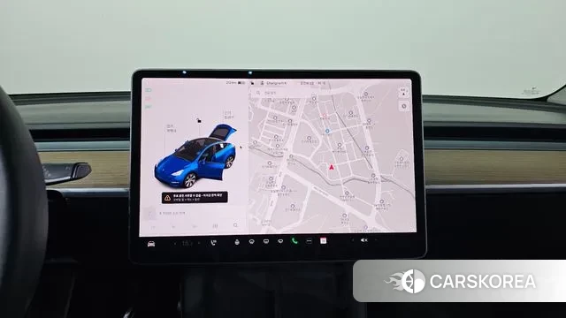 Tesla Model Y 2021 Синий из Кореи, фото 5