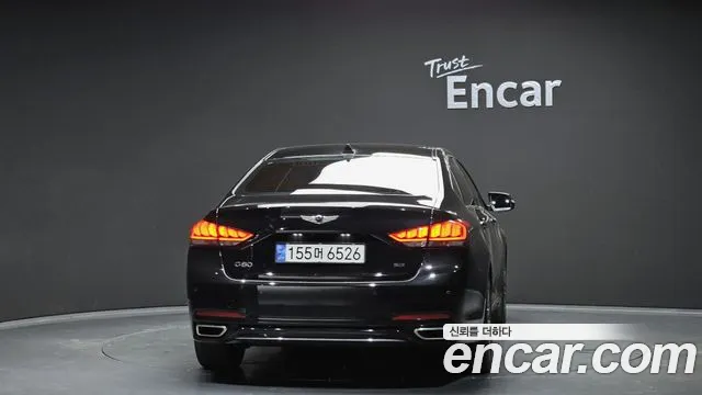 Genesis G80 2018 Черный из Кореи, фото 5