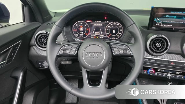 Audi Q2 2023 Синий из Кореи, фото 5
