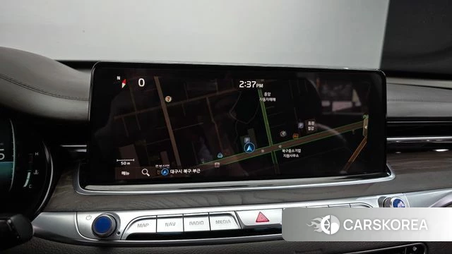 Kia More K9 2018 Синий из Кореи, фото 5