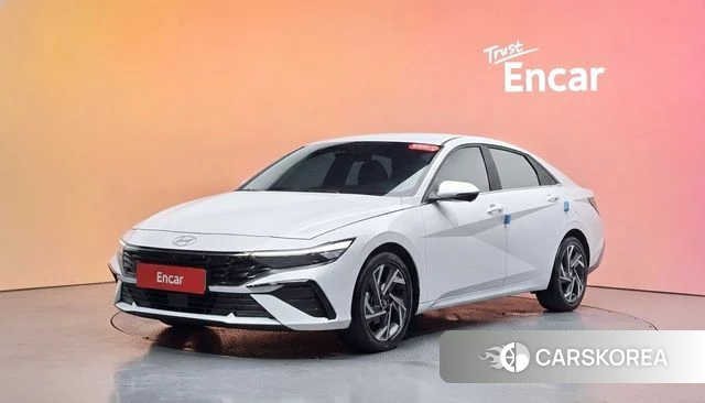 Hyundai The New Avante (CN7) 2024 Белый из Кореи, фото 5