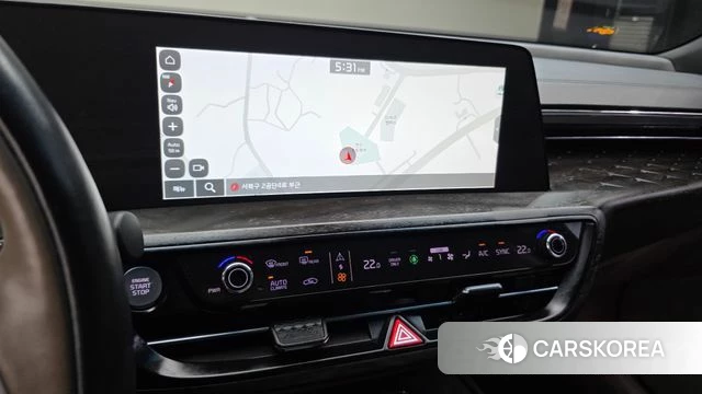 Kia K8 Hybrid 2022 Серый из Кореи, фото 5