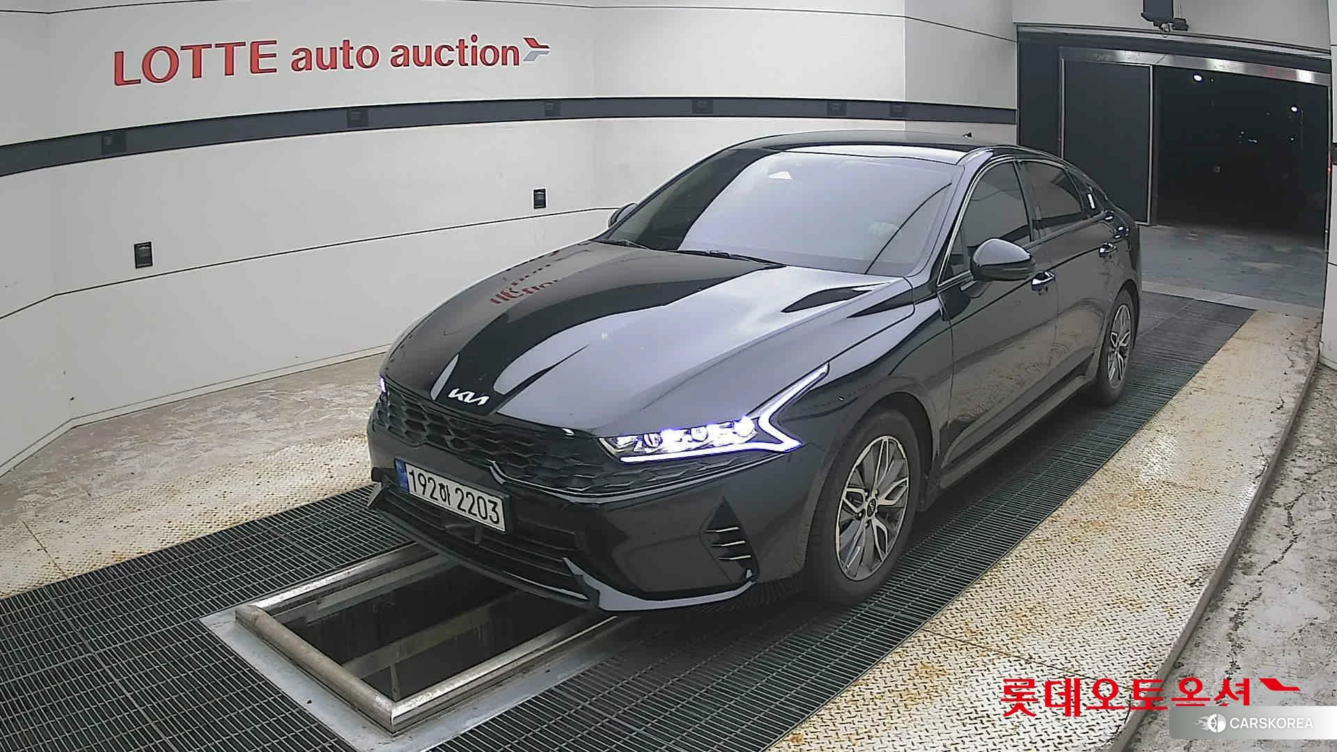 Kia K5 Hybrid 2023 Aurora Black Pearl из Кореи, фото 5