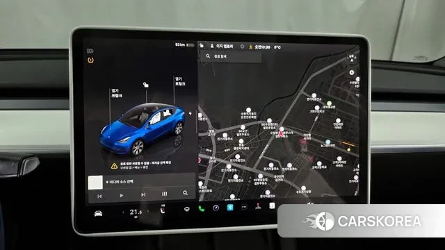 Tesla Model Y 2023 Синий из Кореи, фото 5