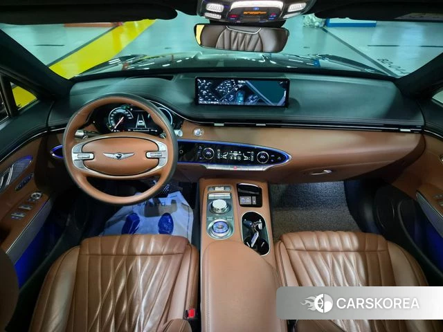 Genesis GV70 2022 Синий из Кореи, фото 5