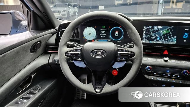 Hyundai Avante (CN7) 2021 Небесно-голубой из Кореи, фото 5