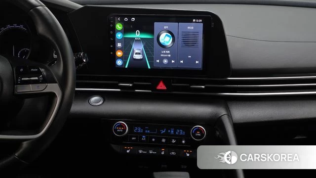 Hyundai Avante Hybrid (CN7) 2023 Белый из Кореи, фото 5
