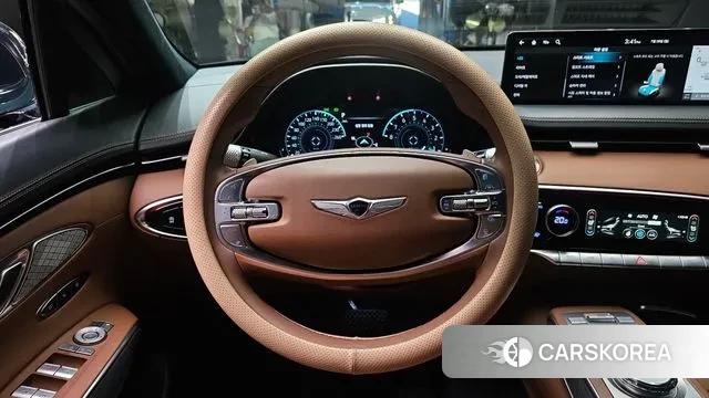 Genesis GV70 2023 Темно-зеленый из Кореи, фото 5