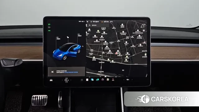 Tesla Model 3 2020 Синий из Кореи, фото 5