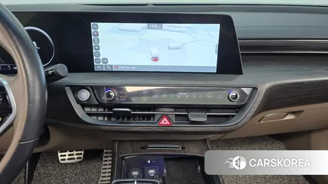 Kia K8 Hybrid 2021 Черный из Кореи, фото 5