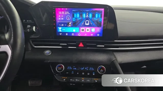 Hyundai Avante Hybrid (CN7) 2022 Белый из Кореи, фото 5