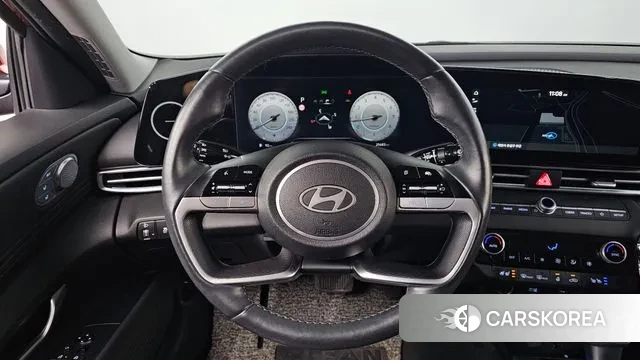 Hyundai The New Avante (CN7) 2023 Красный из Кореи, фото 5