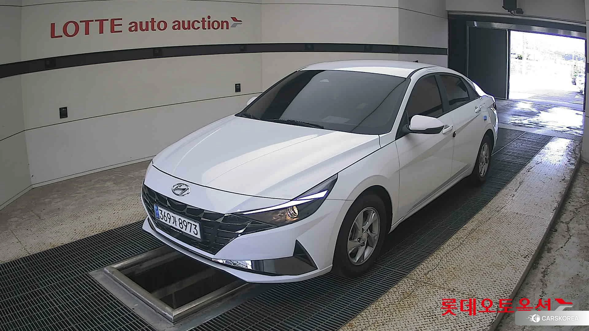 Hyundai Avante 2021 Белый из Кореи, фото 5