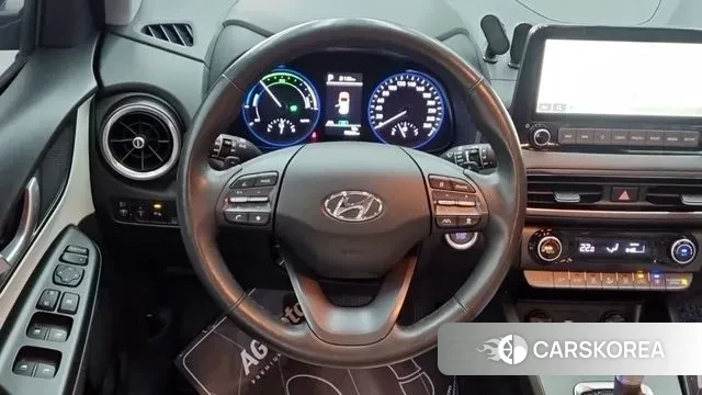 Hyundai The New Kona Hybrid 2021 Синий нефрит из Кореи, фото 5