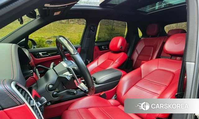 Porsche Cayenne (PO536) 2021 Синий из Кореи, фото 5
