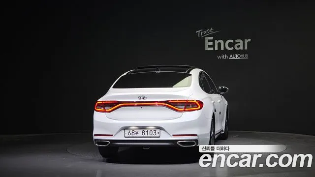 Hyundai Grandeur IG Hybrid 2018 Белый из Кореи, фото 5