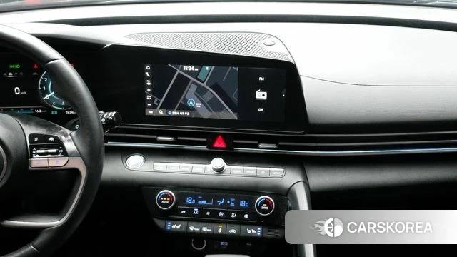 Hyundai The New Avante (CN7) 2023 Черный из Кореи, фото 5