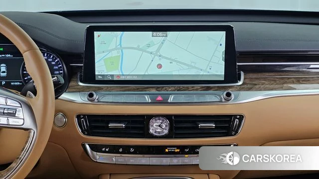 Kia More K9 2021 Синий из Кореи, фото 5