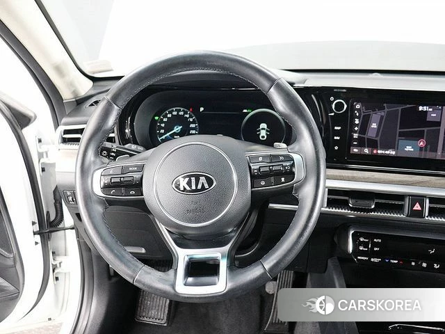Kia K5 Hybrid 3rd Generation 2021 Белый из Кореи, фото 5