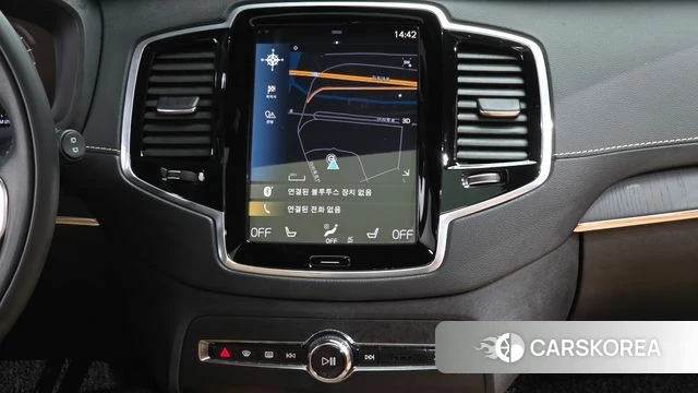 Volvo XC90 second Generation 2022 Черный из Кореи, фото 5