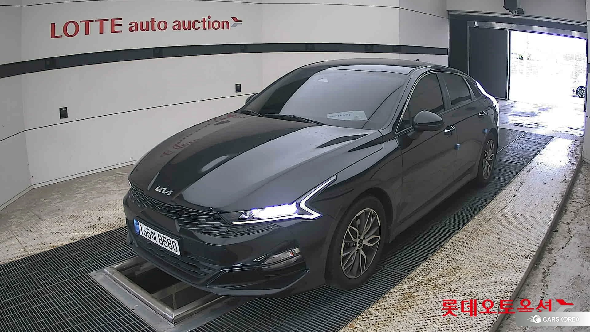 Kia K5 2022 Aurora Black Pearl из Кореи, фото 5