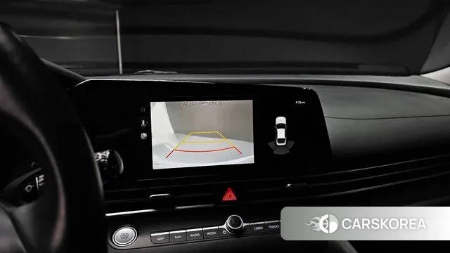 Hyundai Avante Hybrid (CN7) 2021 Белый из Кореи, фото 5