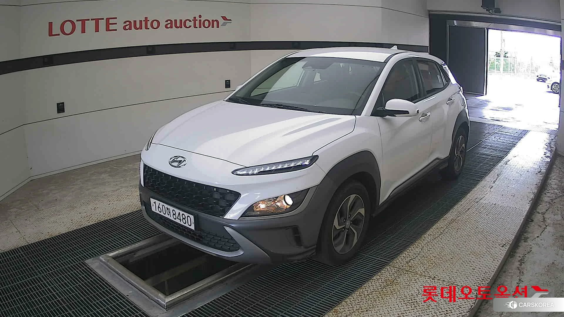Hyundai Kona Hybrid 2021 Atlas White из Кореи, фото 5