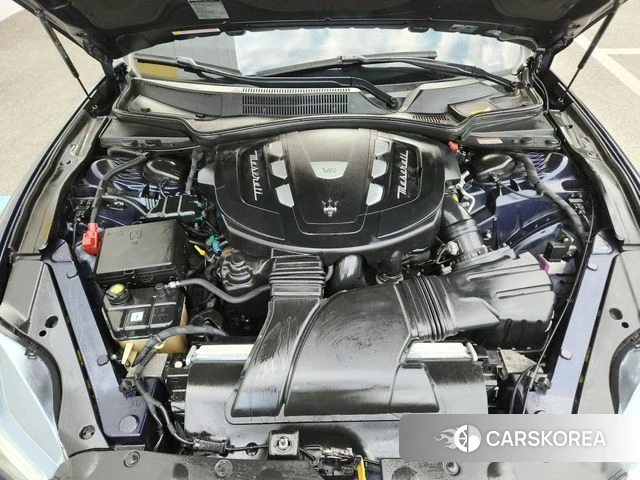 Maserati Quattroporte 2018 Синий из Кореи, фото 5