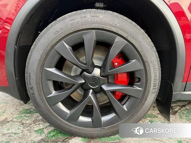 Tesla Model X 2023 Красный из Кореи, фото 5