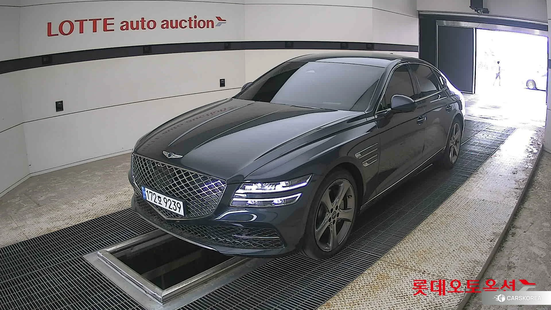 Hyundai G80 2022 Tasman Blue из Кореи, фото 5