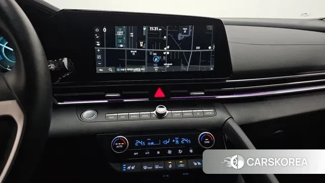 Hyundai Avante Hybrid (CN7) 2022 Серый из Кореи, фото 5