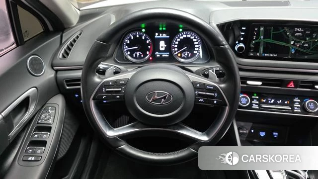 Hyundai Sonata (DN8) 2022 Белый из Кореи, фото 5